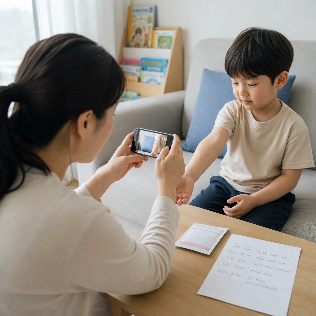 항생제 먹고 발진이 났는데 인천소아과에 바로 가야 하나요? 본문 이미지 2